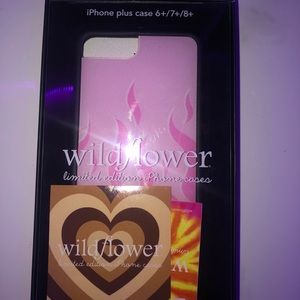 Pink flames wildflower case :)